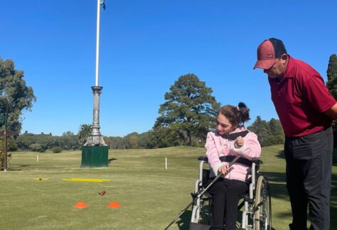 El Golf Adaptado comenzó el año con muchas ganas y alegría