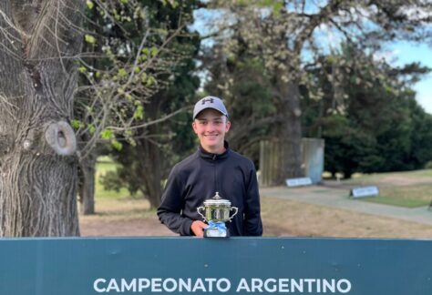 Una temporada top: Francisco Bonavia es el mejor del país y se quedó con el Ranking de Menores M15 de la AAG