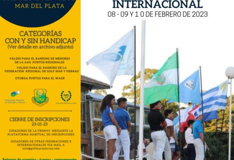 37º Copa Amistad Internacional en Sierra de Los Padres Golf Club: otro encuentro recontra desafiante