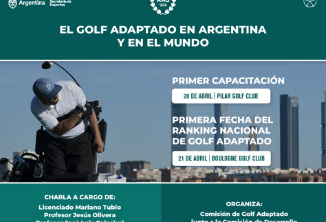 La primera Capacitación de la Comisión de Golf Adaptado de la Asociación Argentina de Golf