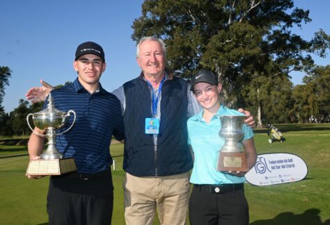 ¡Campeones! Lara Foigel y Ramiro Acevedo ya son parte de la historia del Ciudad de Rosario