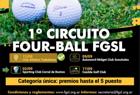 Circuito FourBall: se larga la segunda fecha y nos vamos a Sporting
