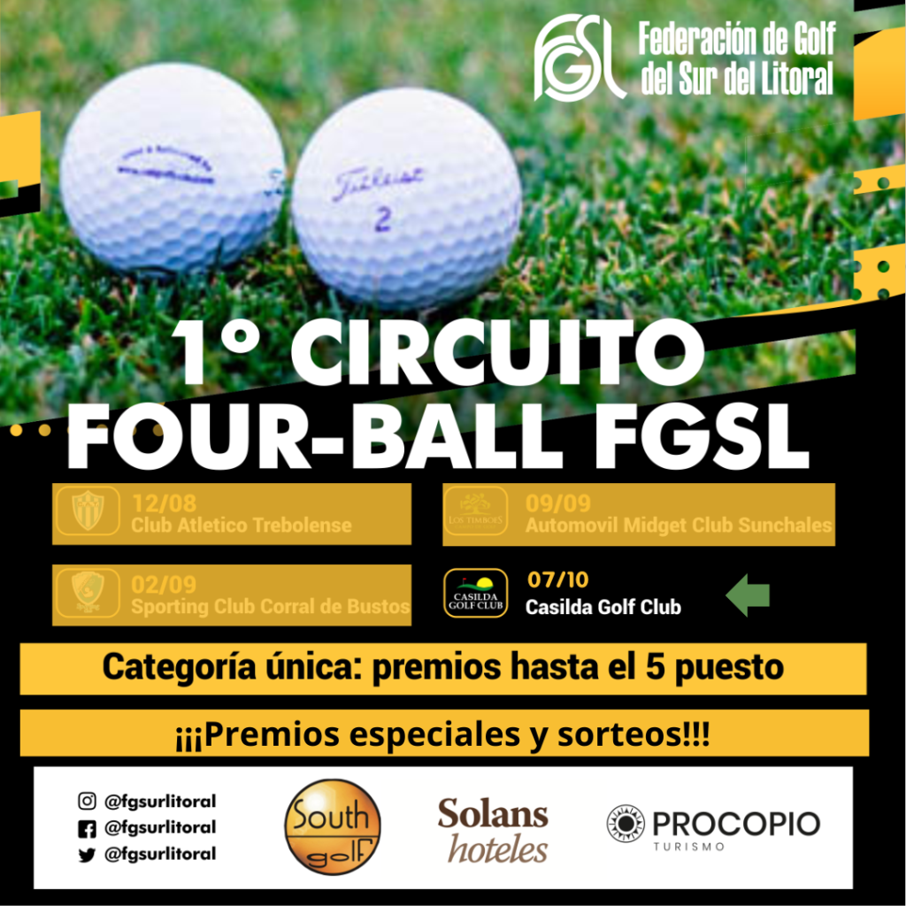 En el Casilda Golf Club se cierra la primera temporada del Circuito Four Ball FGSL