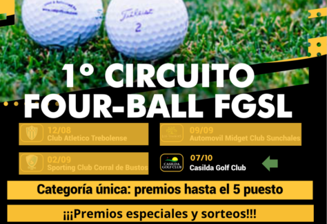 En el Casilda Golf Club se cierra la primera temporada del Circuito Four Ball FGSL