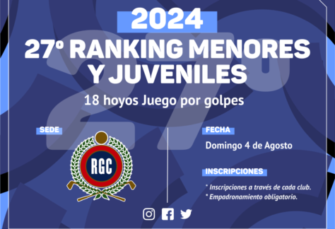 Volver a hacer los deberes del Ranking: Los Menores con Handicap juegan la quinta en el RGC