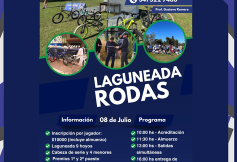 Laguneada Rodas en el Mitre: una tradición que hace felices a los mas chicos cuando empiezan las vacaciones de invierno