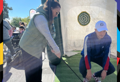 Jornadas de Convivencia Deportiva de Rosario organizada por la Provinica: la FGSL presente impulsando el golf