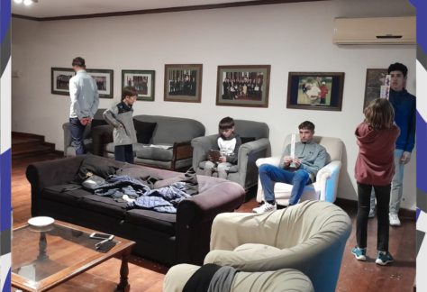 No los paró ni la tormenta: el Centro Regional de Entrenamiento cumplió otra jornada con los chicos