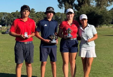 Ranking de Menores AAG: el Jockey de Rosario vivió tres días espectaculares con el presente y futuro del golf argentino