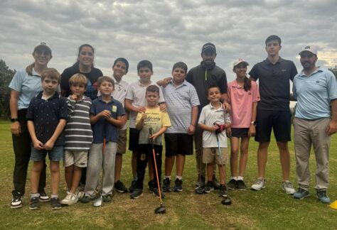 De visita por los clubes: la HC Maggie Llanos comandó entrenamientos en tres escuelas de menores de clubes de la FGSL