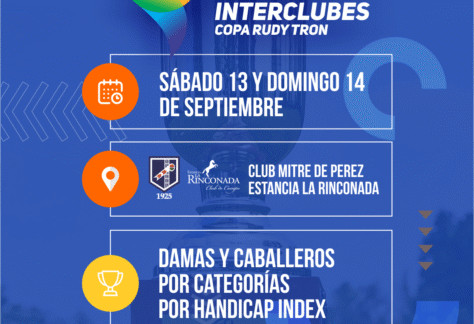 Después de la tormenta siempre sale el sol: se viene el Interclubes Rudy Tron el sábado 13 y domingo 14 de septiembre