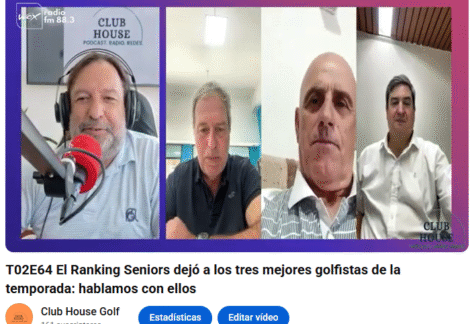 Un #MartesdeCampeones en Club House Golf, con los ganadores del Ranking Seniors 2025 de la FGSL