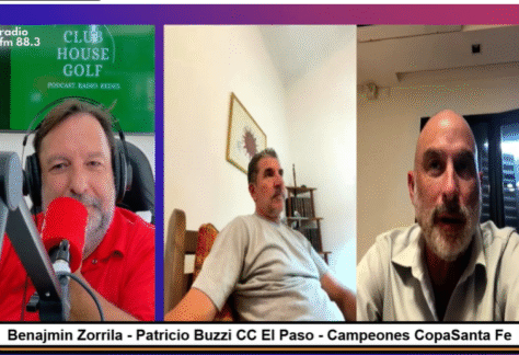 We are the champions: el equipo campeón de la Copa Santa Fe y de la Copa Federación, compartieron su alegría en Club House Golf
