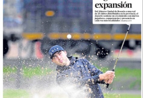 El Diario La Capital y una cobertura exclusiva del Ciudad de Rosario, y el golf que crece en toda la región
