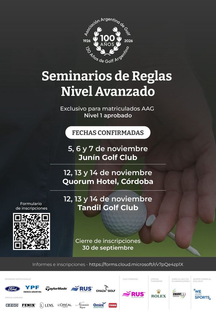 Se vienen capacitaciones de reglas, de la mano de la Comisión de Reglas de la AAG